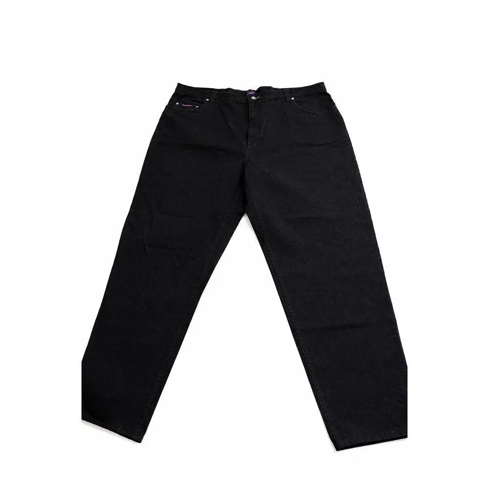 Tommy Hilfiger Men’s Vintage 90s Black Denim Jeans Size 48 X 34